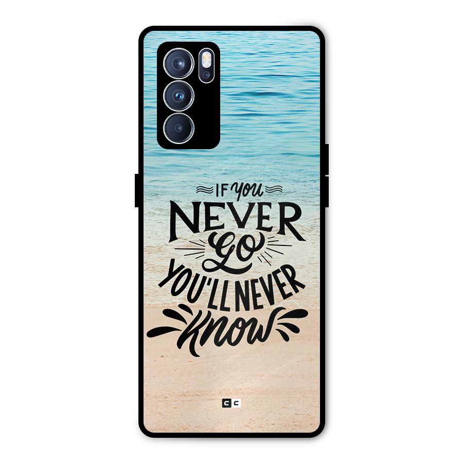 Will Never Know Metal Back Case for Oppo Reno6 Pro 5G
