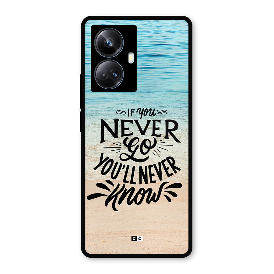 Will Never Know Metal Back Case for Realme 10 Pro Plus