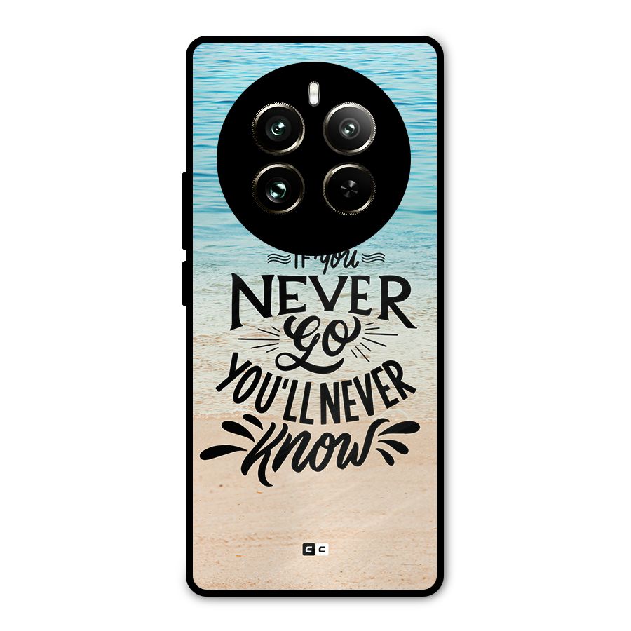 Will Never Know Metal Back Case for Realme 12 Pro