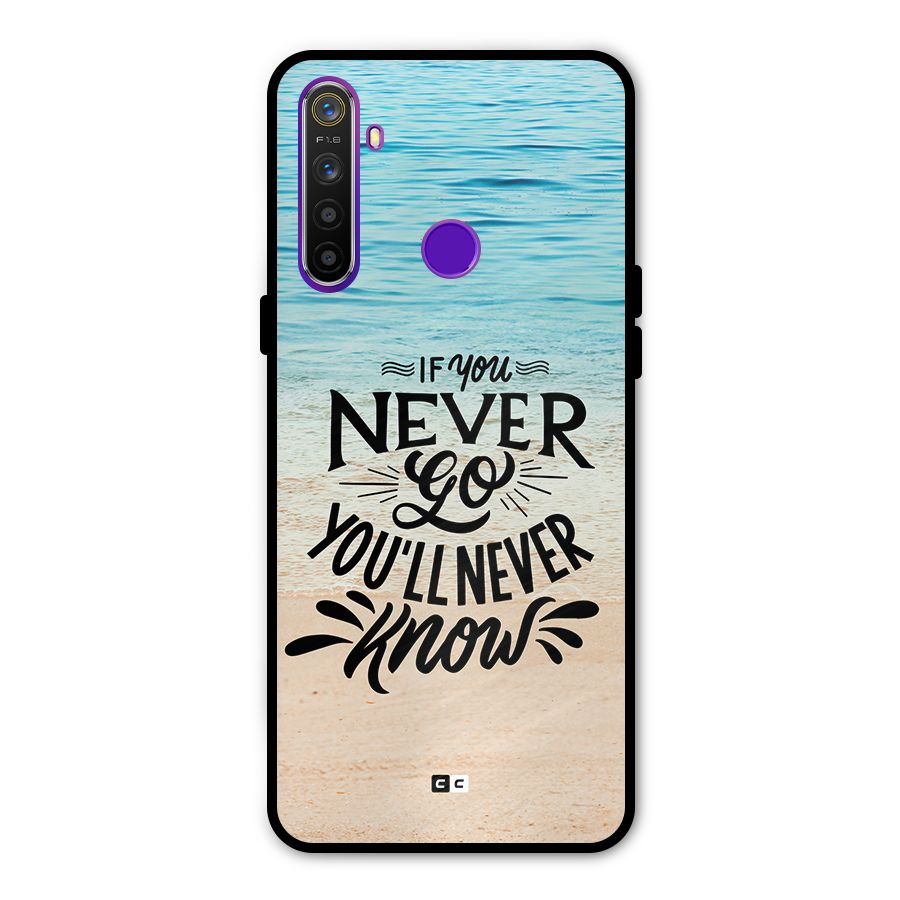 Will Never Know Metal Back Case for Realme 5