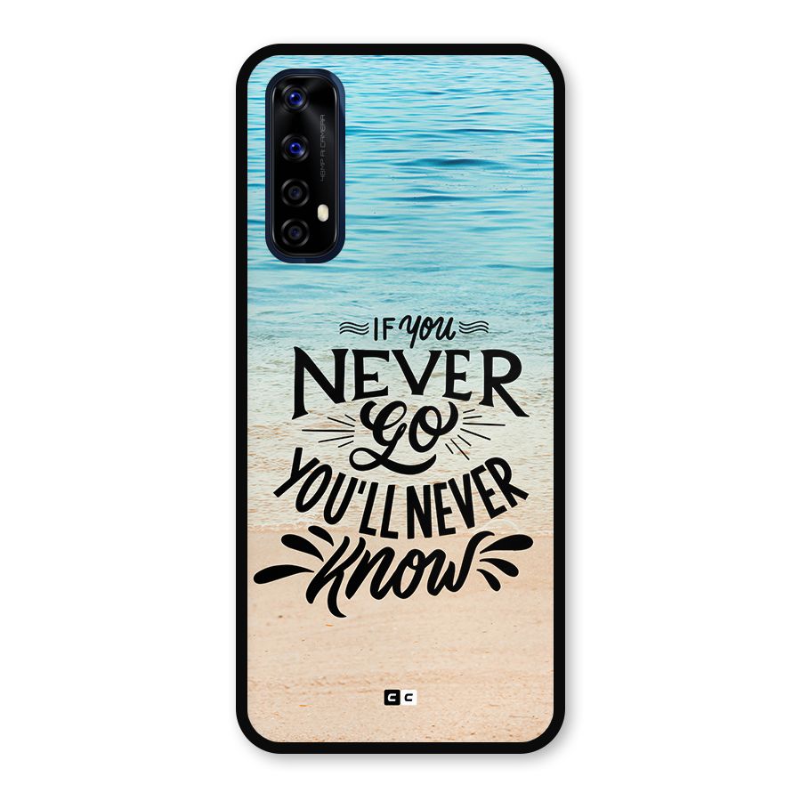 Will Never Know Metal Back Case for Realme 7