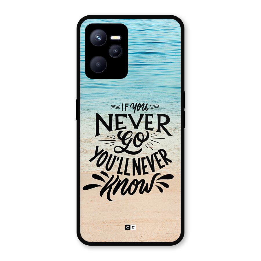 Will Never Know Metal Back Case for Realme C35