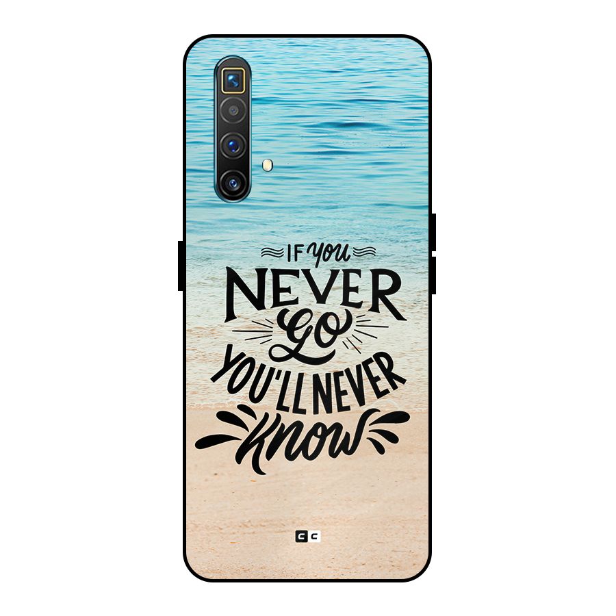 Will Never Know Metal Back Case for Realme X3