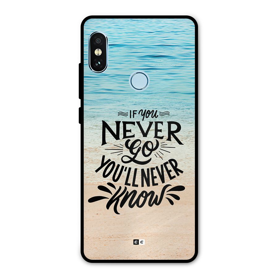 Will Never Know Metal Back Case for Redmi Note 5 Pro