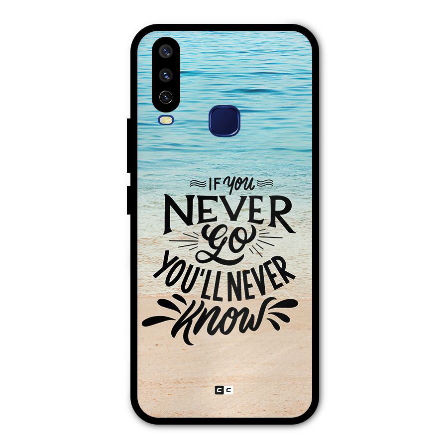 Will Never Know Metal Back Case for Vivo U10