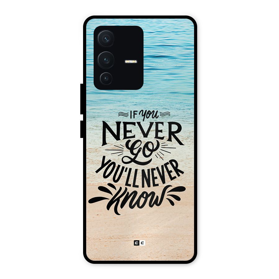 Will Never Know Metal Back Case for Vivo V23 5G