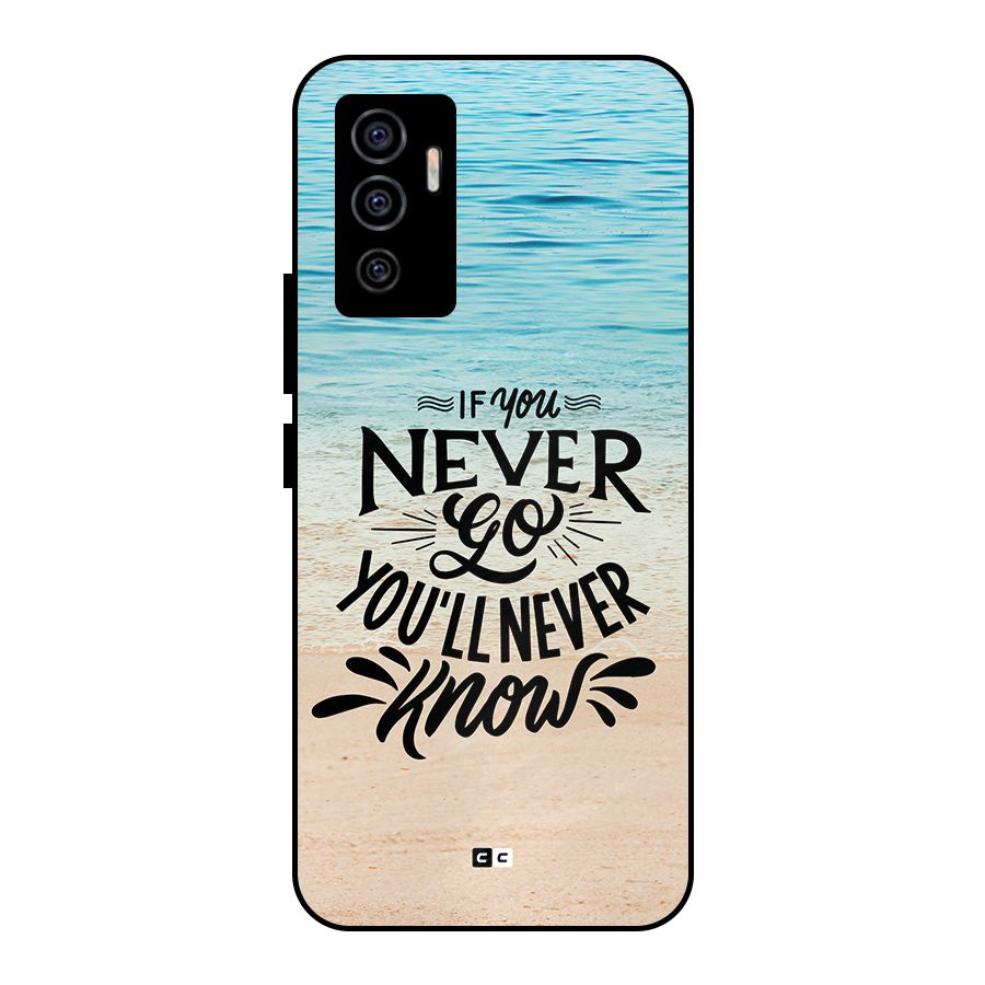 Will Never Know Metal Back Case for Vivo V23e