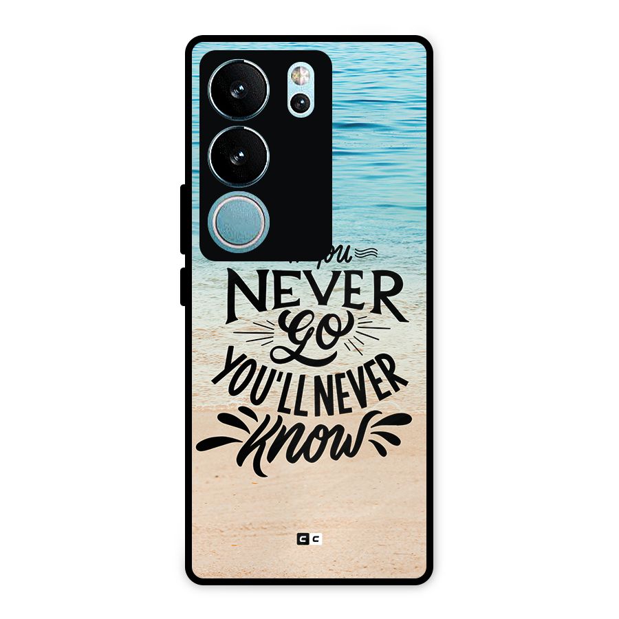 Will Never Know Metal Back Case for Vivo V29