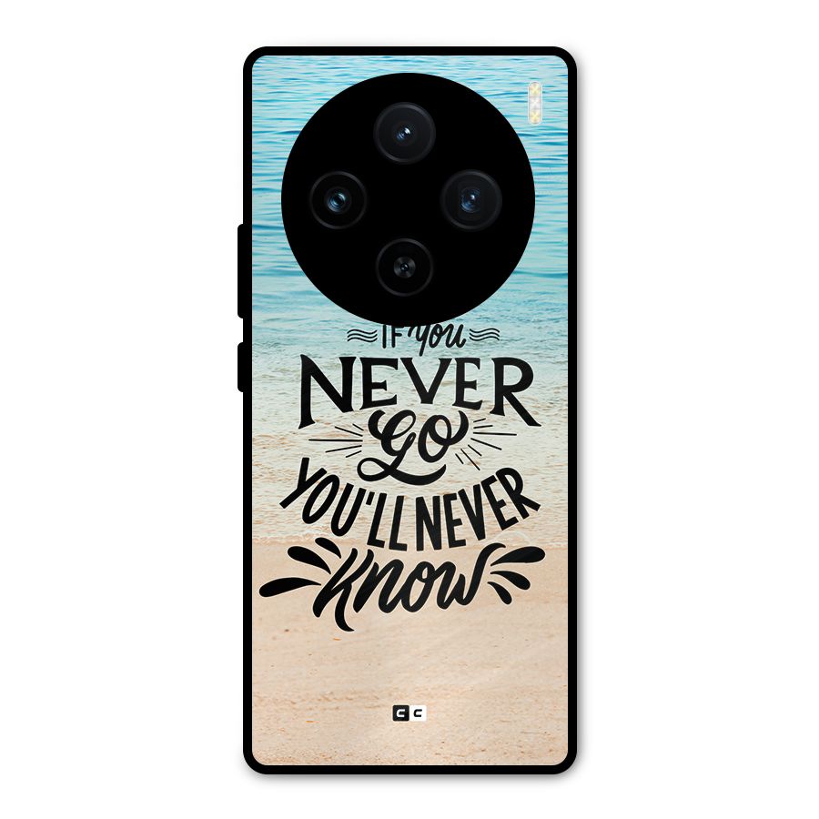 Will Never Know Metal Back Case for Vivo X100