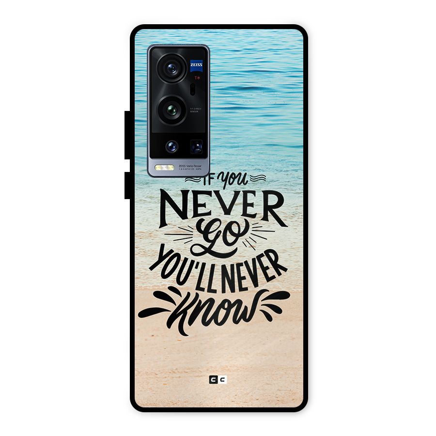 Will Never Know Metal Back Case for Vivo X60 Pro Plus