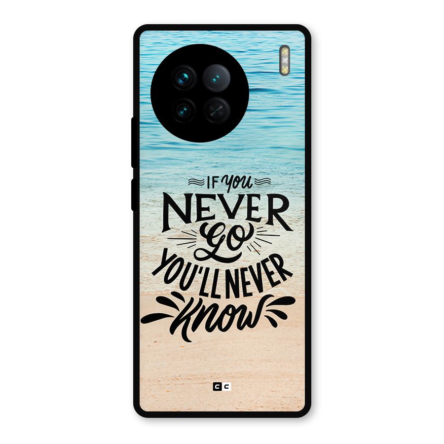 Will Never Know Metal Back Case for Vivo X90