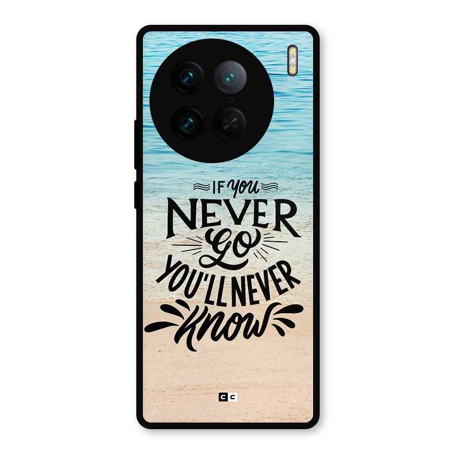 Will Never Know Metal Back Case for Vivo X90 Pro