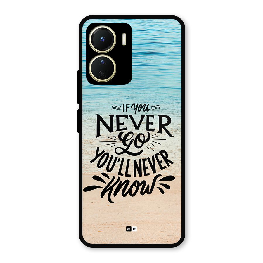 Will Never Know Metal Back Case for Vivo Y16