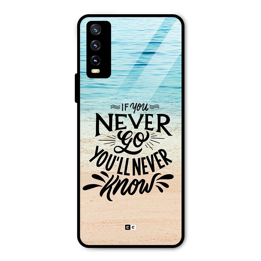 Will Never Know Metal Back Case for Vivo Y20