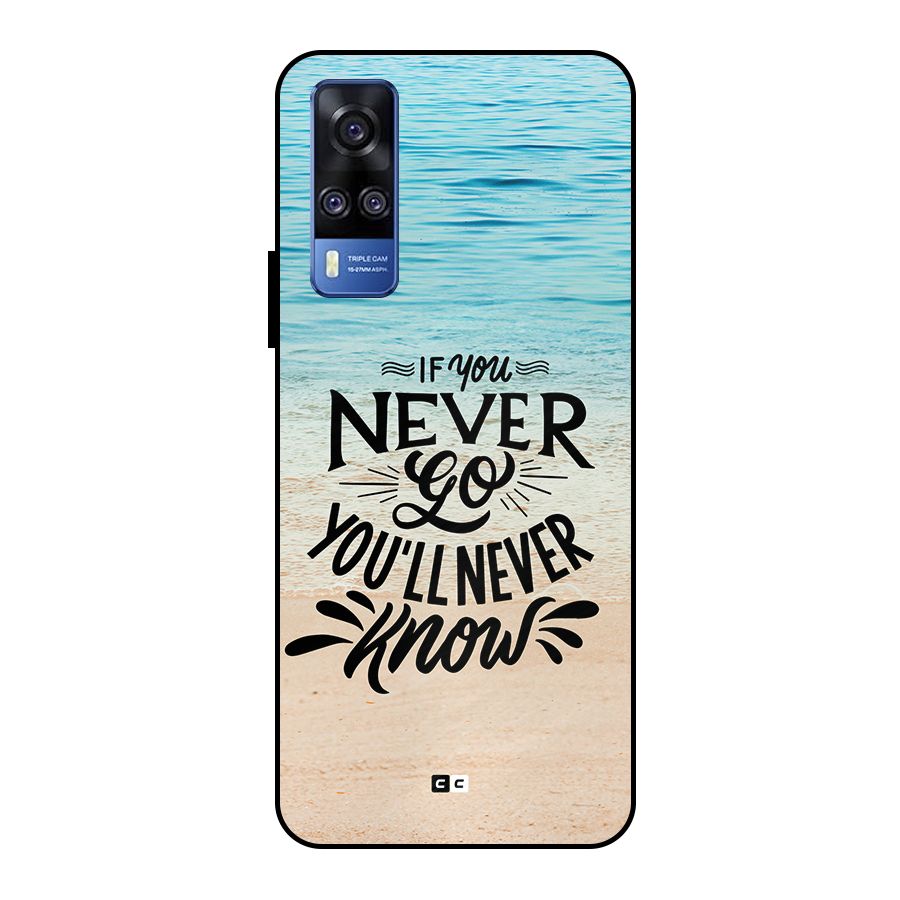 Will Never Know Metal Back Case for Vivo Y51