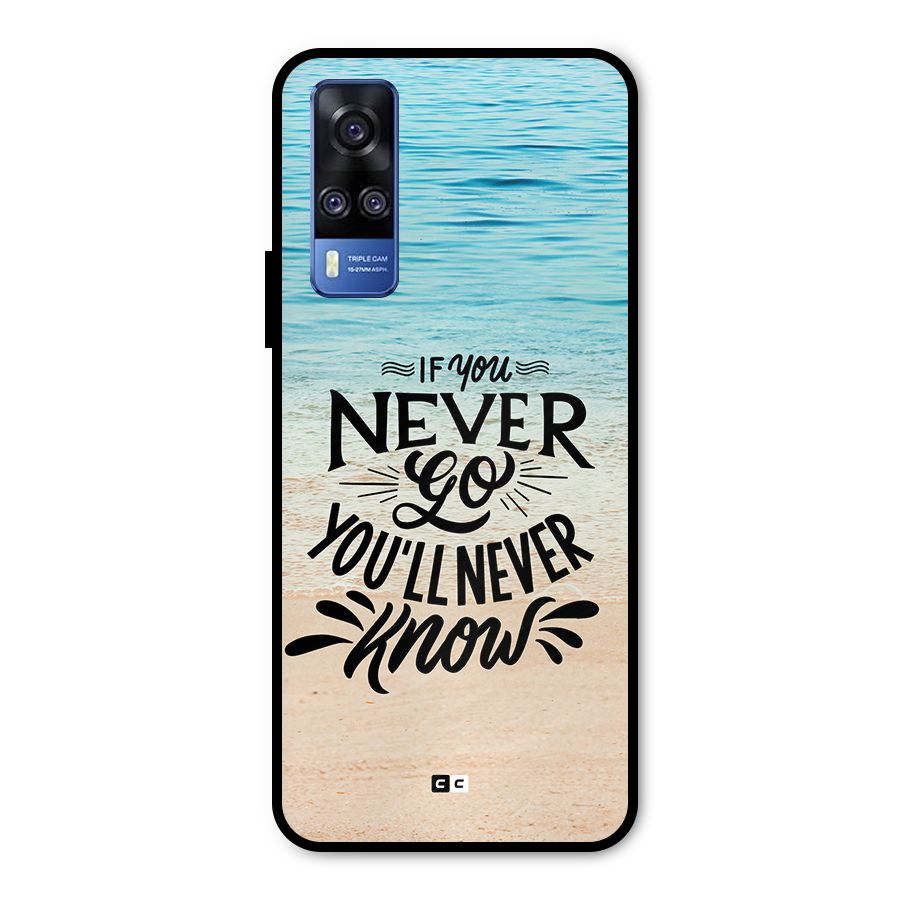 Will Never Know Metal Back Case for Vivo Y51A