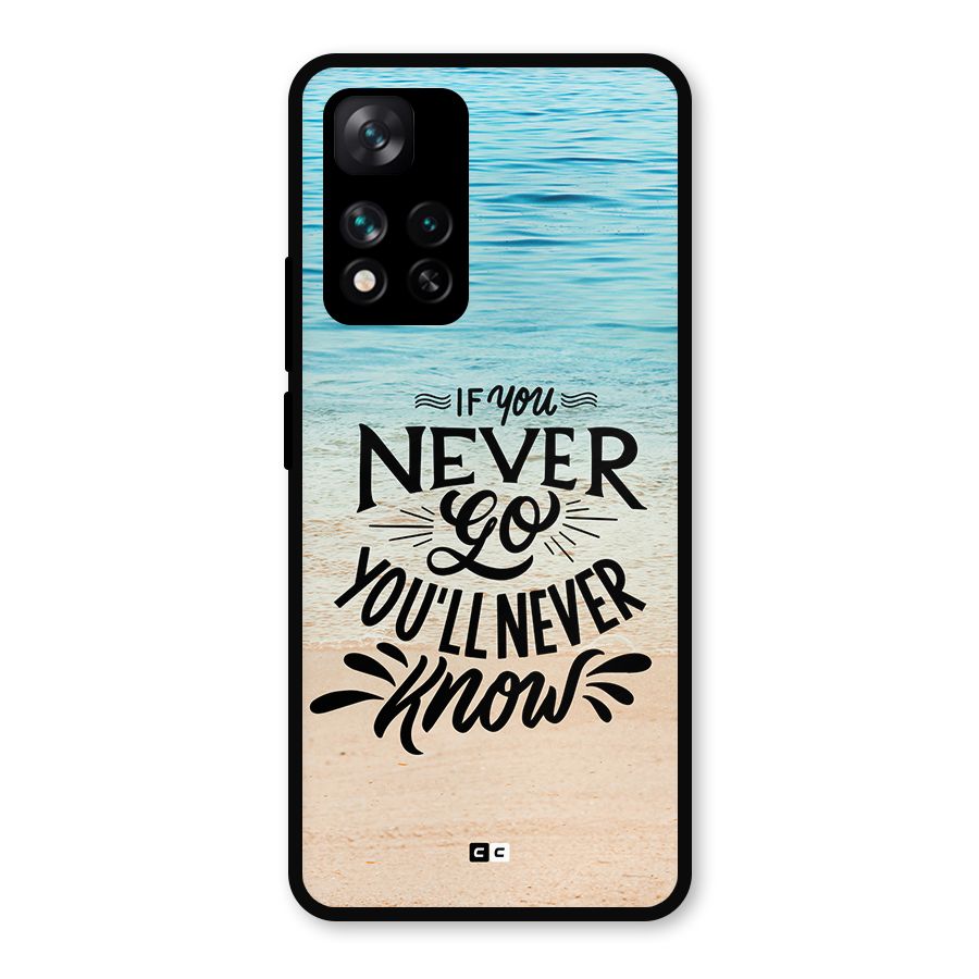 Will Never Know Metal Back Case for Xiaomi 11i Hypercharge 5G
