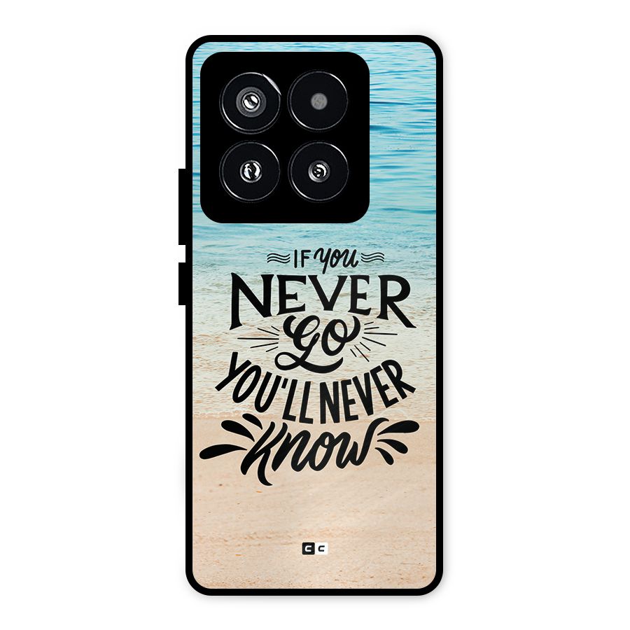 Will Never Know Metal Back Case for Xiaomi 14 Pro