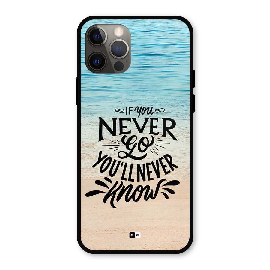 Will Never Know Metal Back Case for iPhone 12 Pro