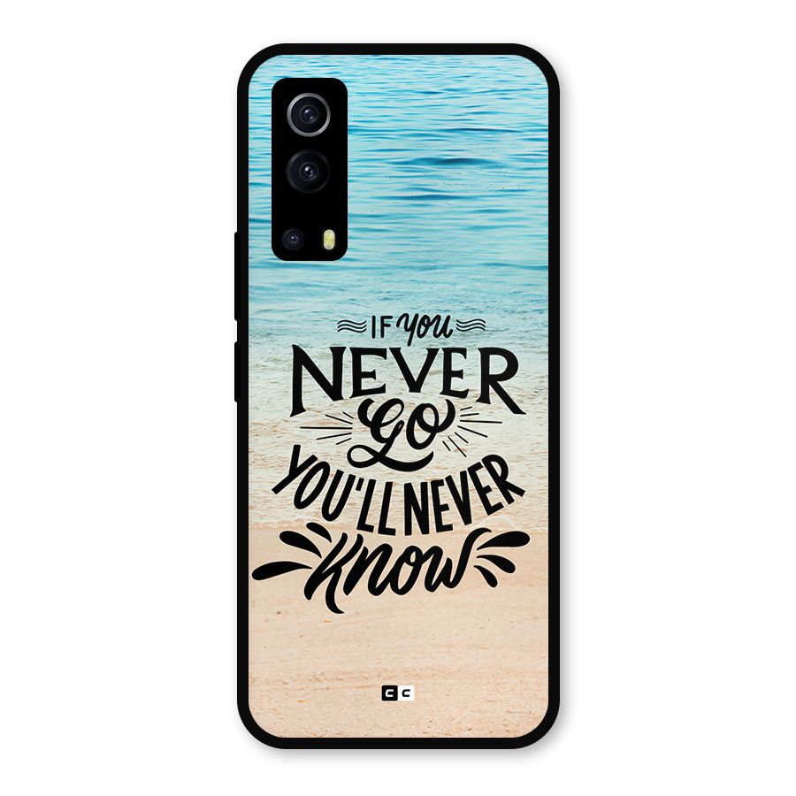 Will Never Know Metal Back Case for iQOO Z3