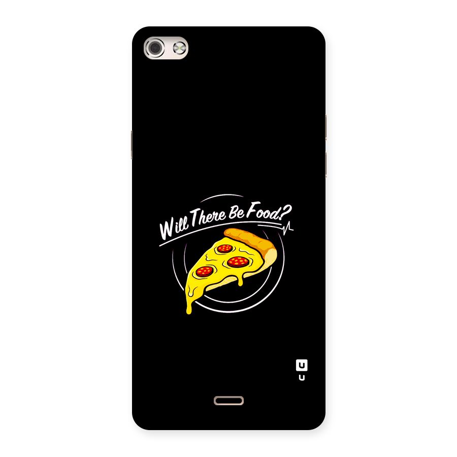 Will There Be Food Back Case for Canvas Silver 5