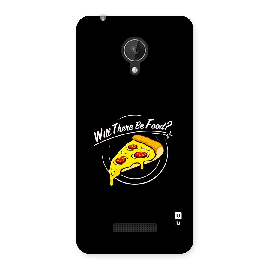 Will There Be Food Back Case for Canvas Spark Q380