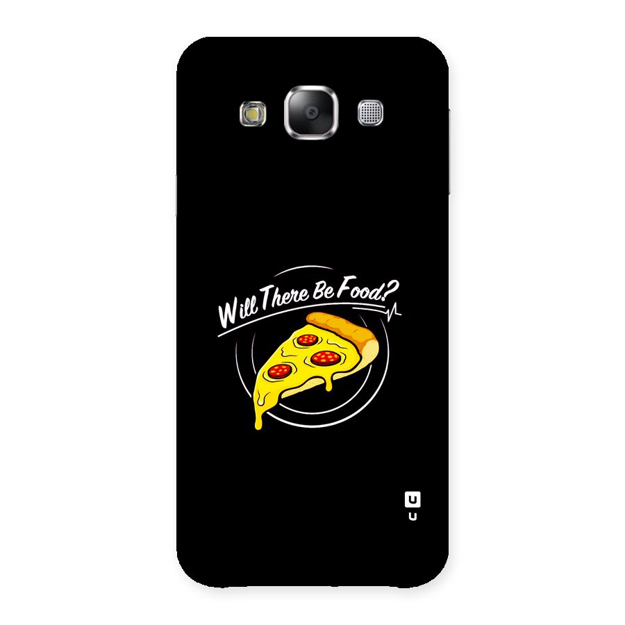 Will There Be Food Back Case for Galaxy E5