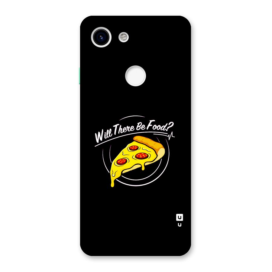 Will There Be Food Back Case for Google Pixel 3