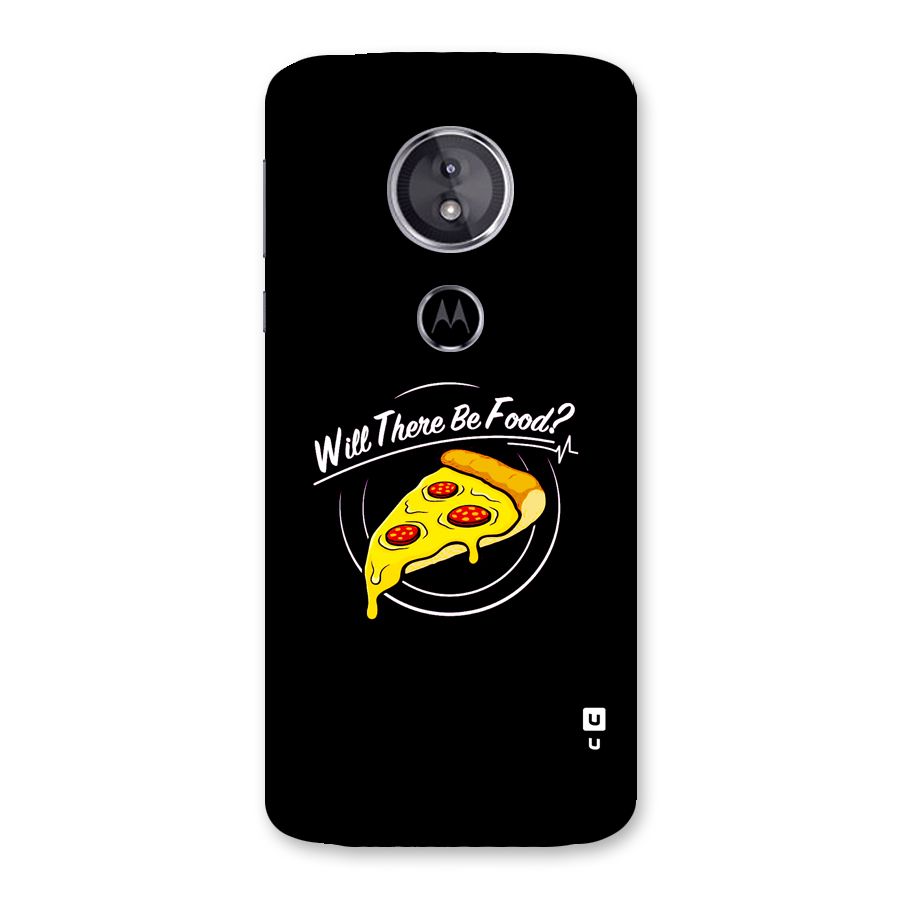 Will There Be Food Back Case for Moto E5