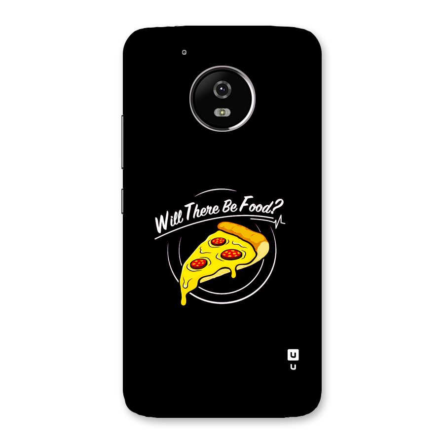 Will There Be Food Back Case for Moto G5
