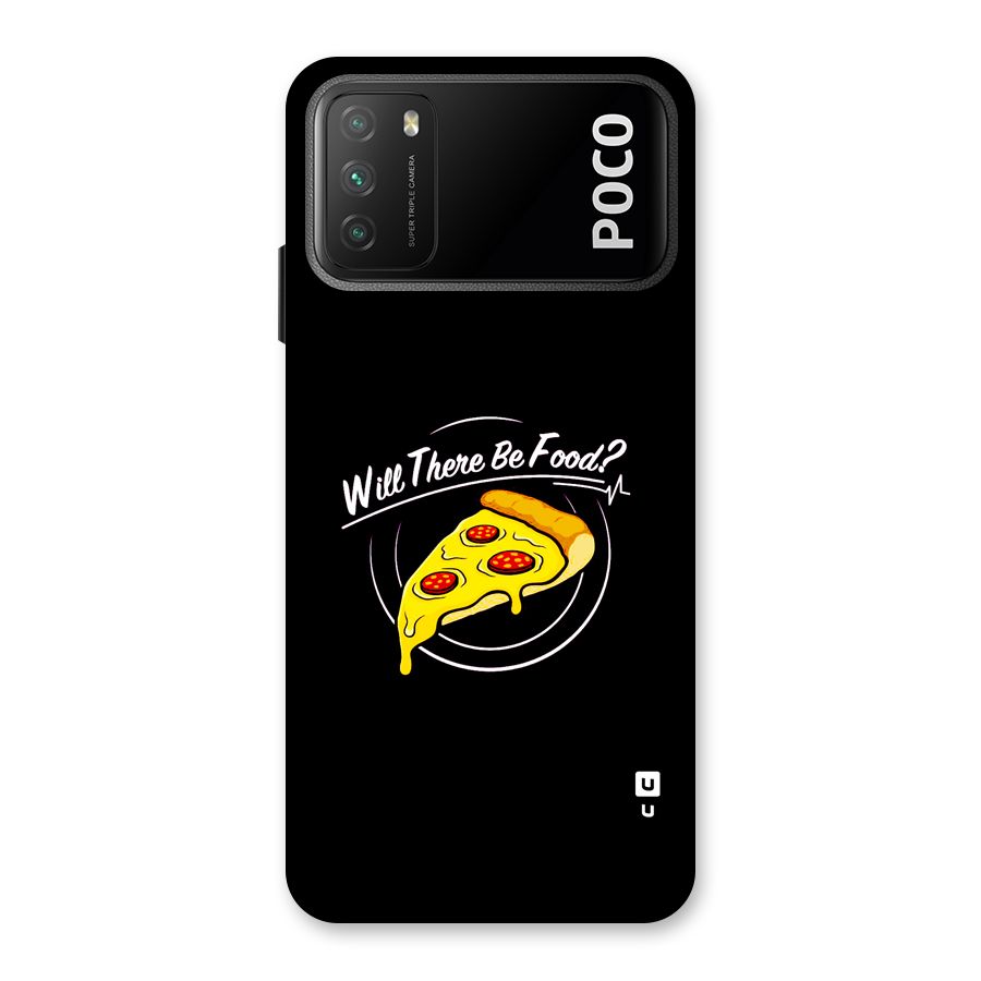 Will There Be Food Back Case for Poco M3