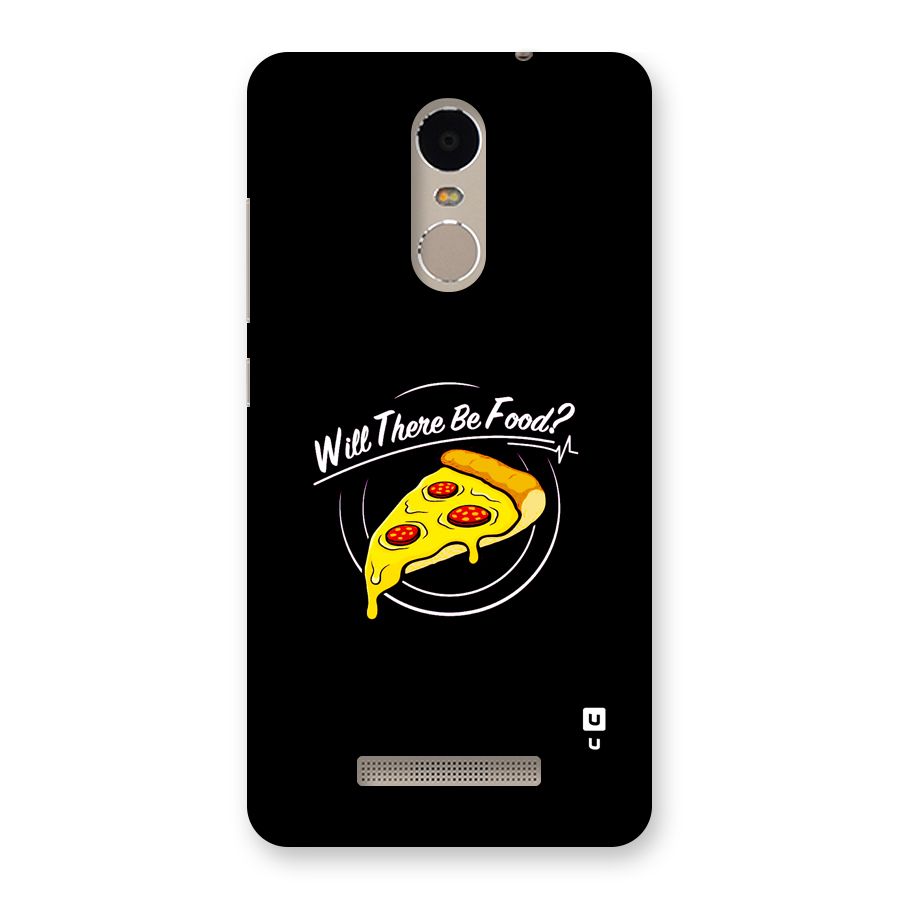 Will There Be Food Back Case for Redmi Note 3