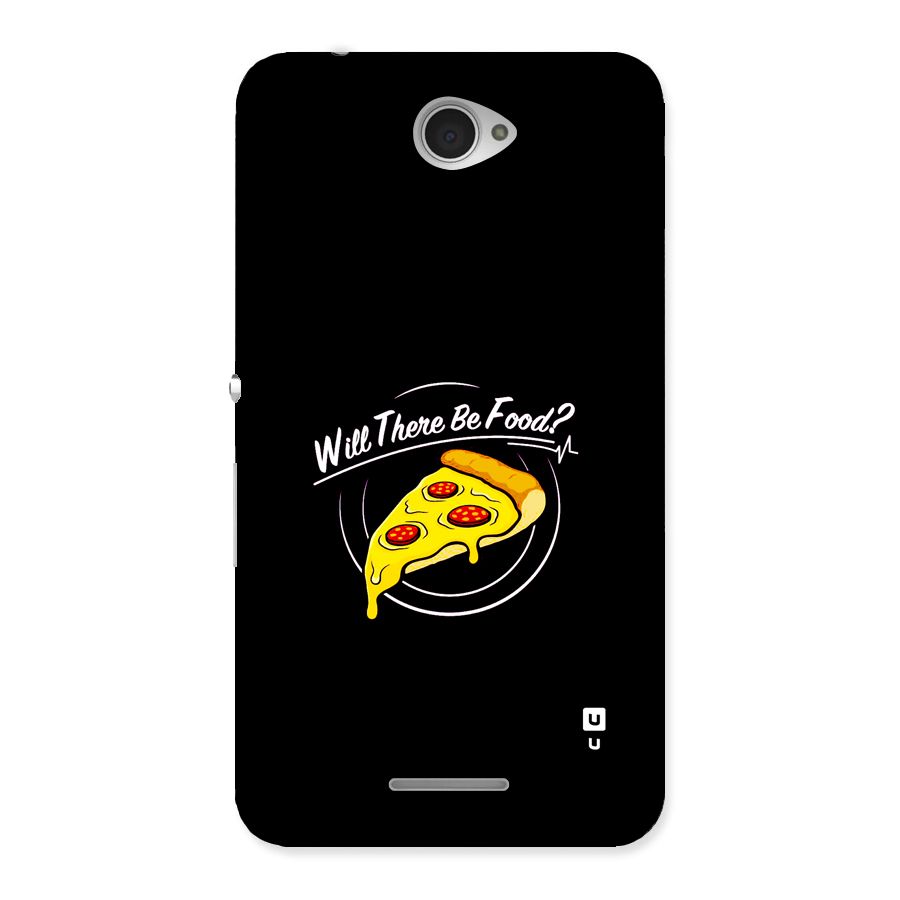 Will There Be Food Back Case for Xperia E4