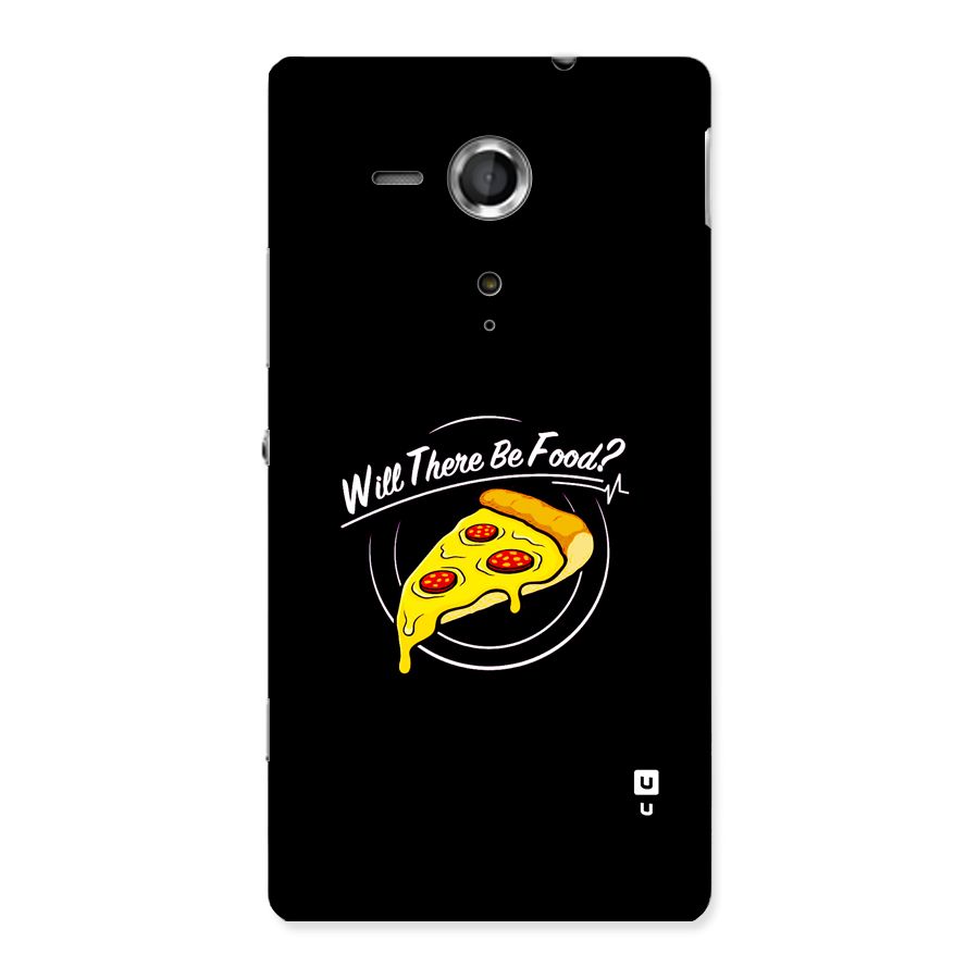 Will There Be Food Back Case for Xperia Sp