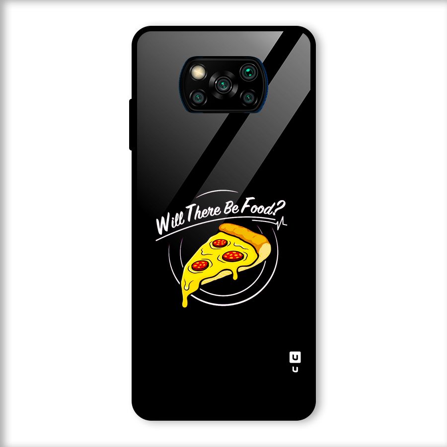 Will There Be Food Glass Back Case for Poco X3