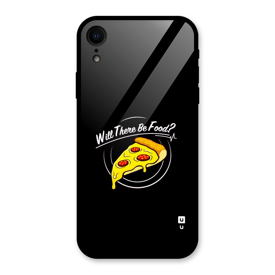 Will There Be Food Glass Back Case for iPhone XR