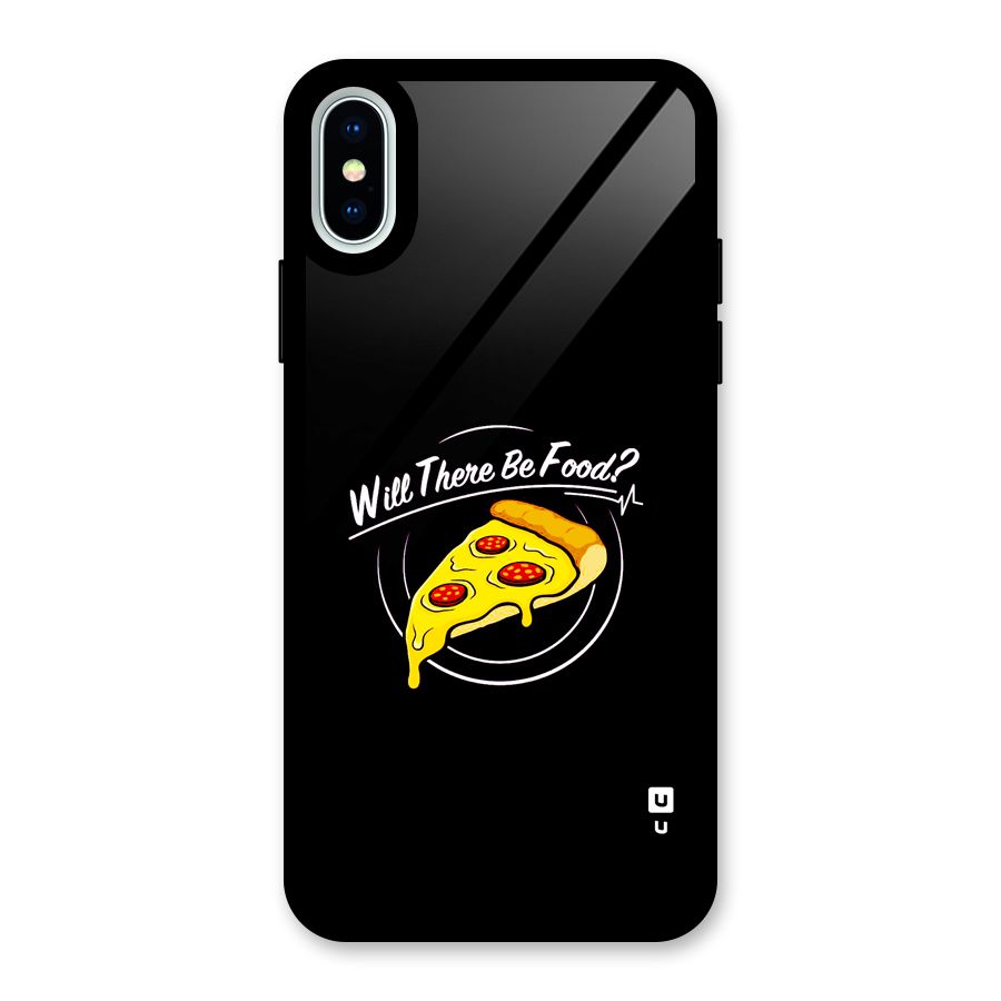 Will There Be Food Glass Back Case for iPhone XS