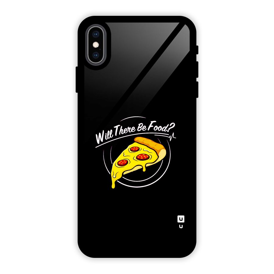 Will There Be Food Glass Back Case for iPhone XS Max