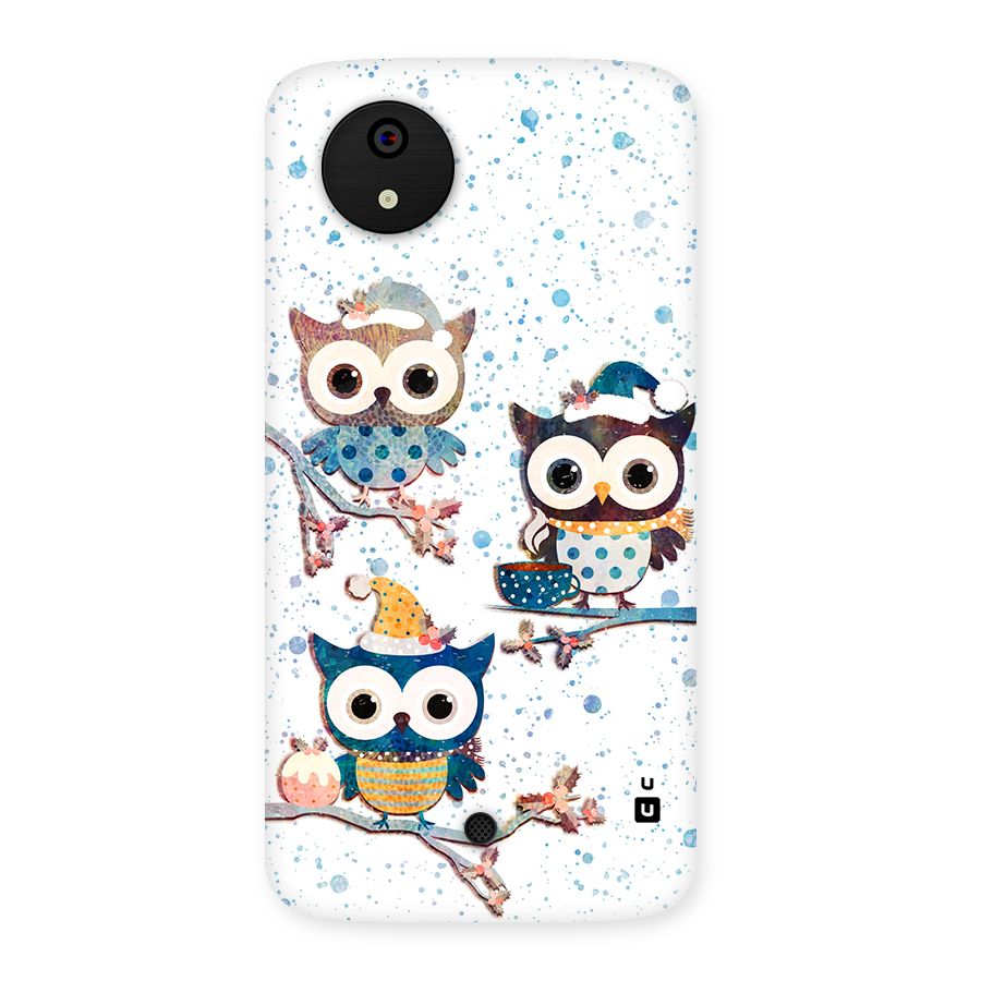 Winter Owls Back Case for Canvas A1  AQ4501
