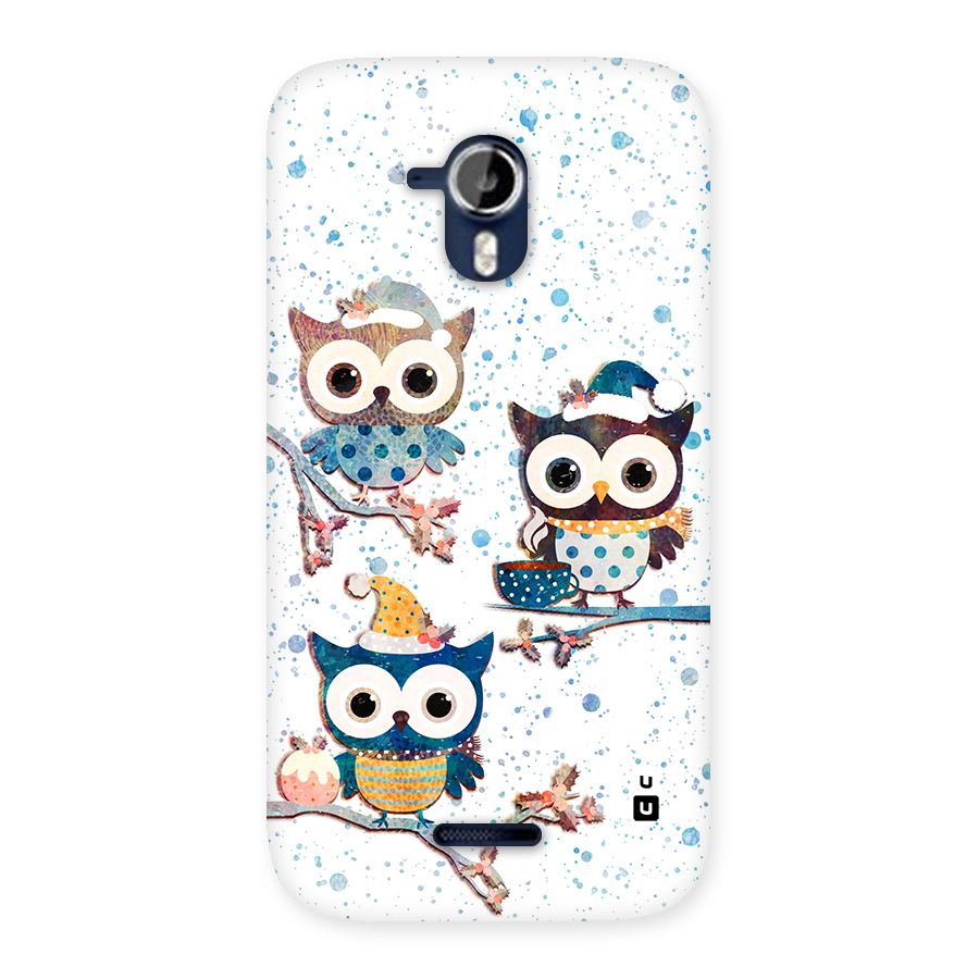 Winter Owls Back Case for Canvas Magnus A117