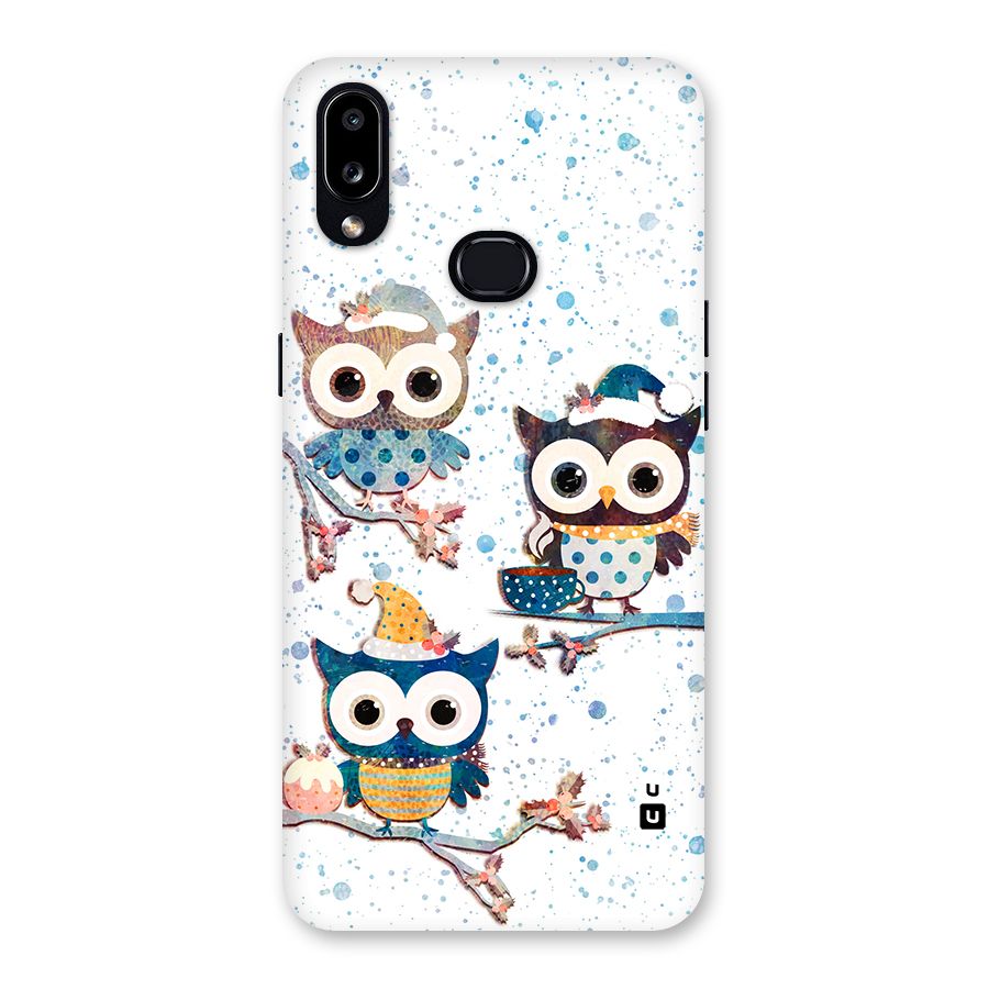 Winter Owls Back Case for Galaxy A10s