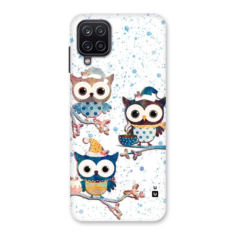 Winter Owls Back Case for Galaxy A12