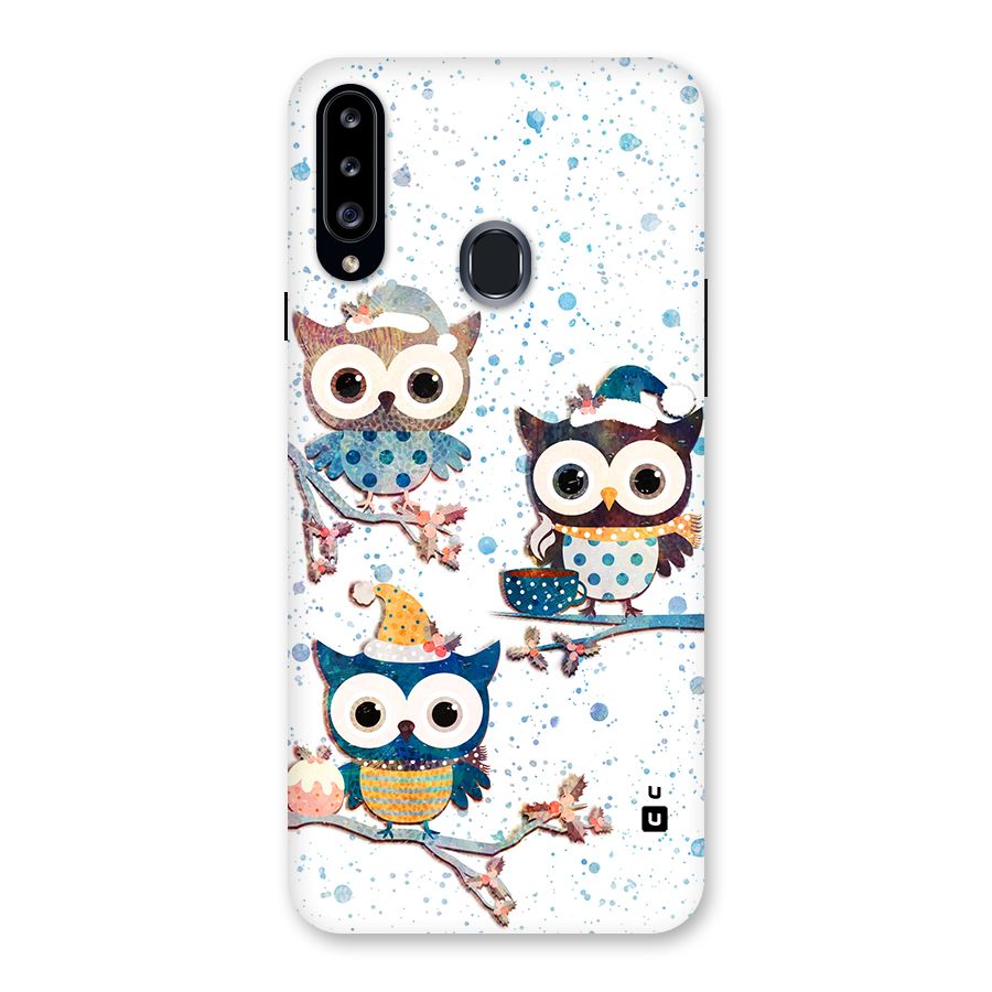 Winter Owls Back Case for Galaxy A20s