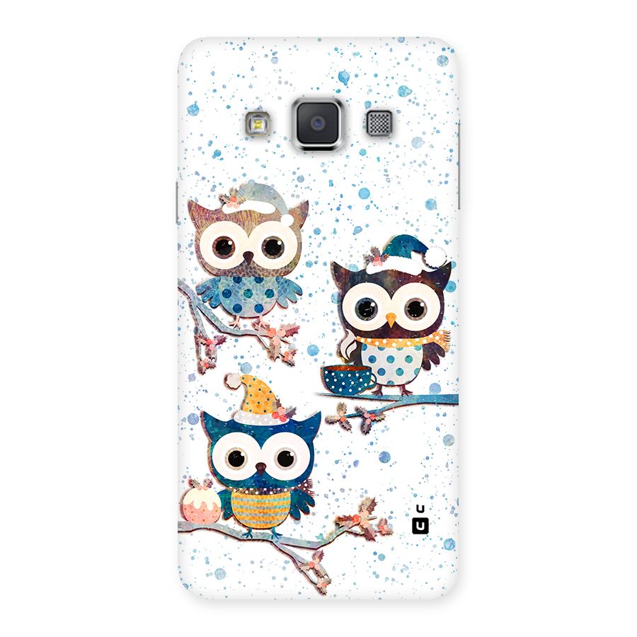 Winter Owls Back Case for Galaxy A3