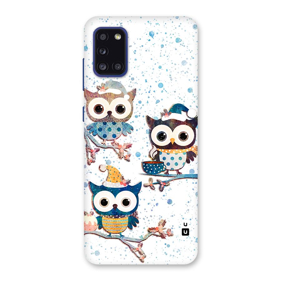Winter Owls Back Case for Galaxy A31