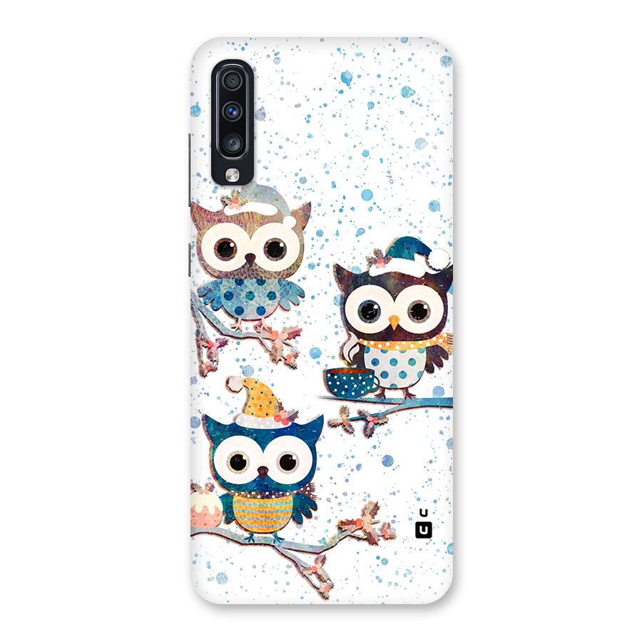 Winter Owls Back Case for Galaxy A70