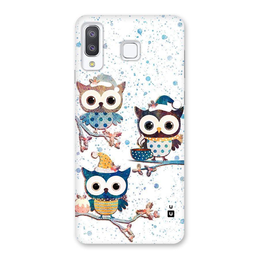 Winter Owls Back Case for Galaxy A8 Star