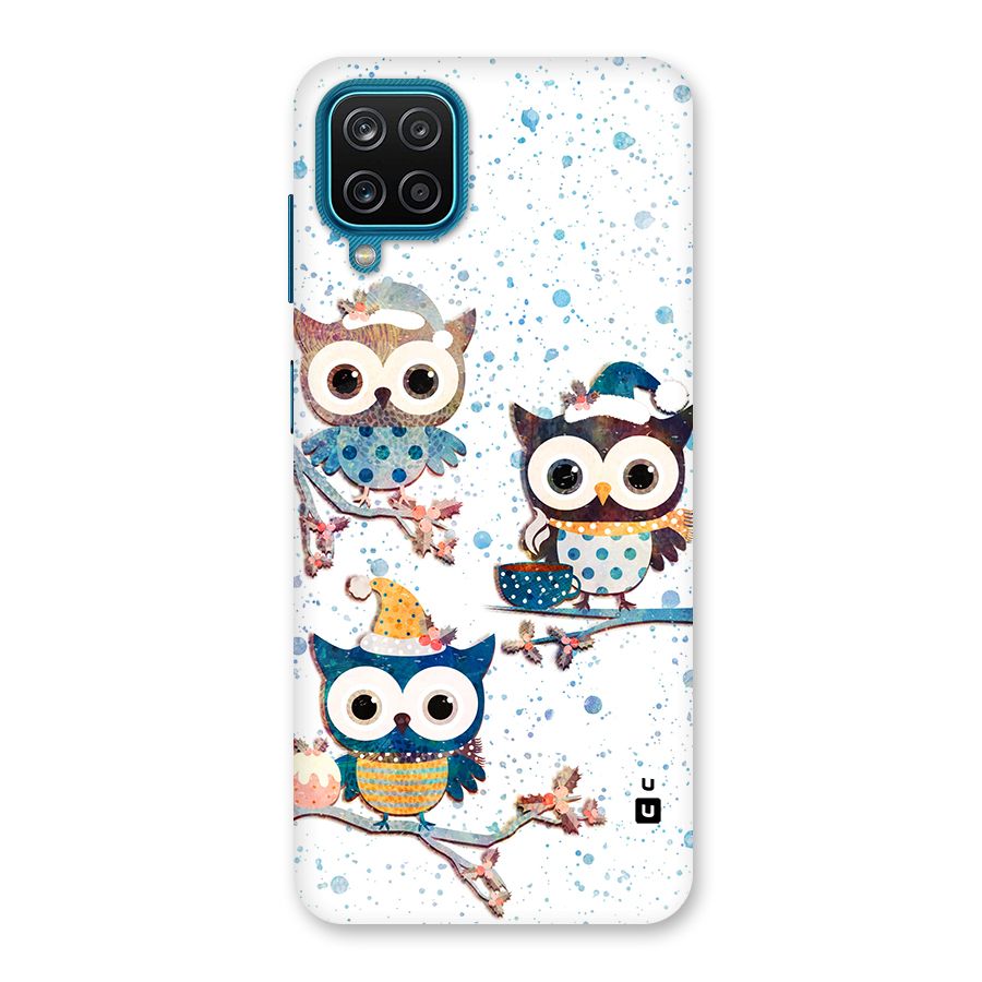 Winter Owls Back Case for Galaxy F12