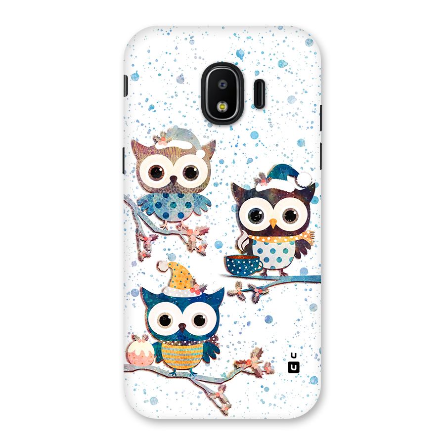 Winter Owls Back Case for Galaxy J2 Pro 2018