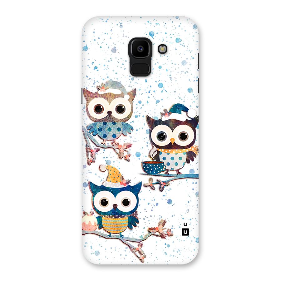 Winter Owls Back Case for Galaxy J6